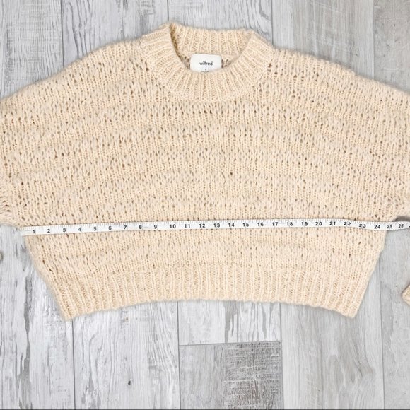 Aritzia Cream Knit Sweater - Picture 11 of 14
